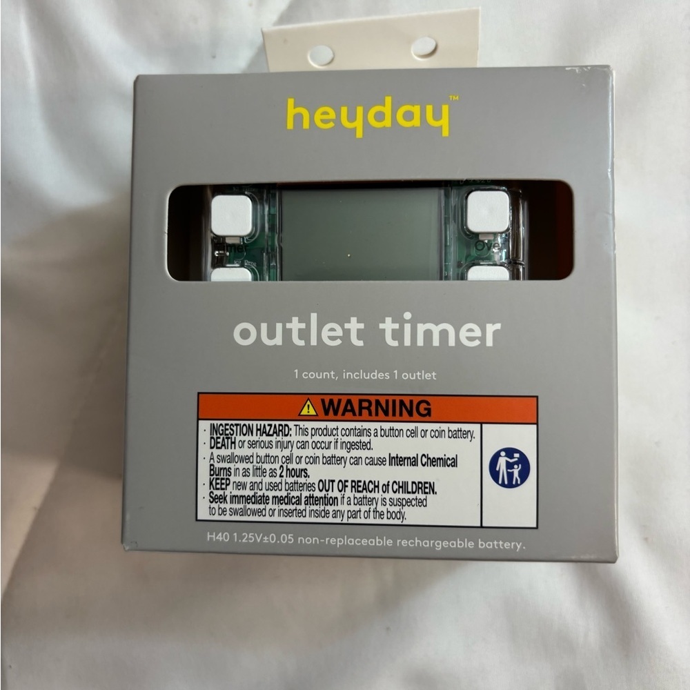 Heyday Outlet Timer Digital Screen 7-Day Programmable Indoor Plug 15A 1875W New